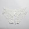 Roupa interior feminina estilo sexy malha cintura baixa sexy livre fora cuecas virilha aberta