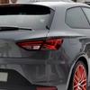 GLOSS Car Window Trim Lip Spoiler For Seat Leon 5F FR Mk3 MK3.5 Rear Windshiel Roof Wing Side Edge Tail Flap Trunk Spoiler Lip