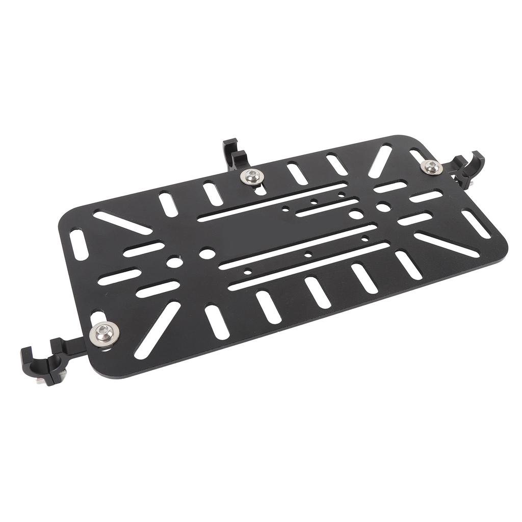 Motorcycle Side Bag Support Bracket Aluminum Alloy Stylish Look Fade Proof Convenient Storage Saddle Bag Mount Holder