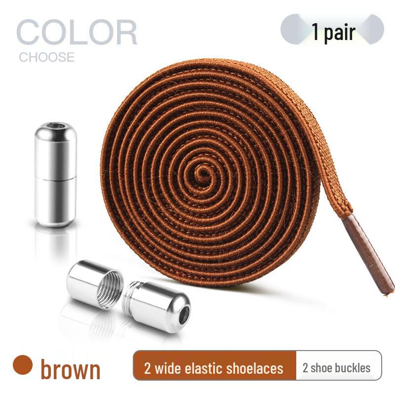 Elastic No-Tie Shoelace Buckle for Men, Women, and Kids