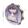 8/10 Inch Optional Size Tambourine Orff Instrument  Early Childhood Music Training