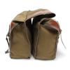 Universal Motorcycle Cycling Canvas Side Saddlebag Back Pack for Motorbike 2 Colors