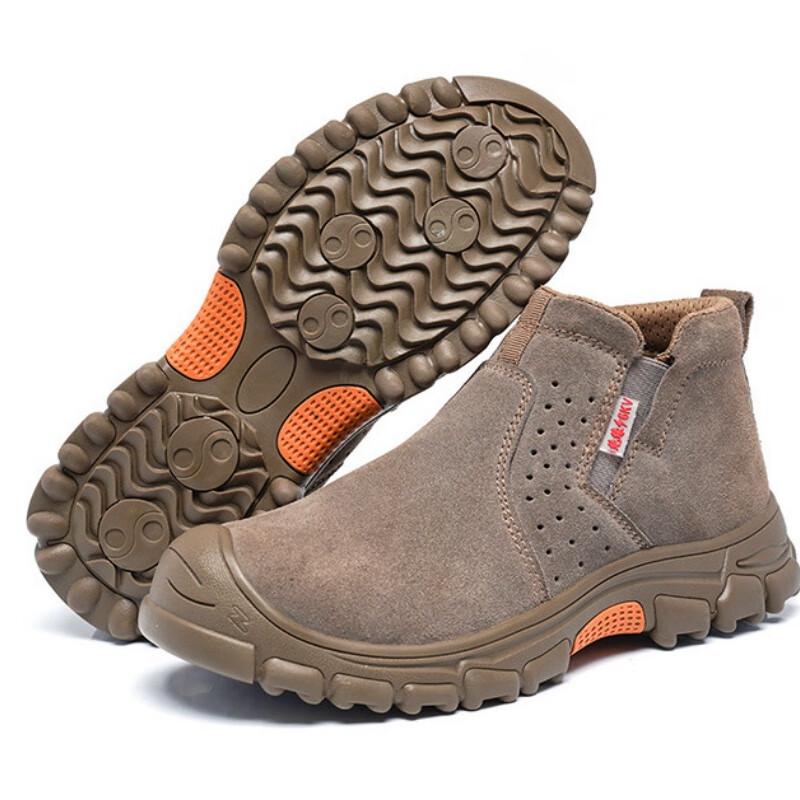 

Bofuniao Men s Mid-Top Safety Welder Work Boots 46