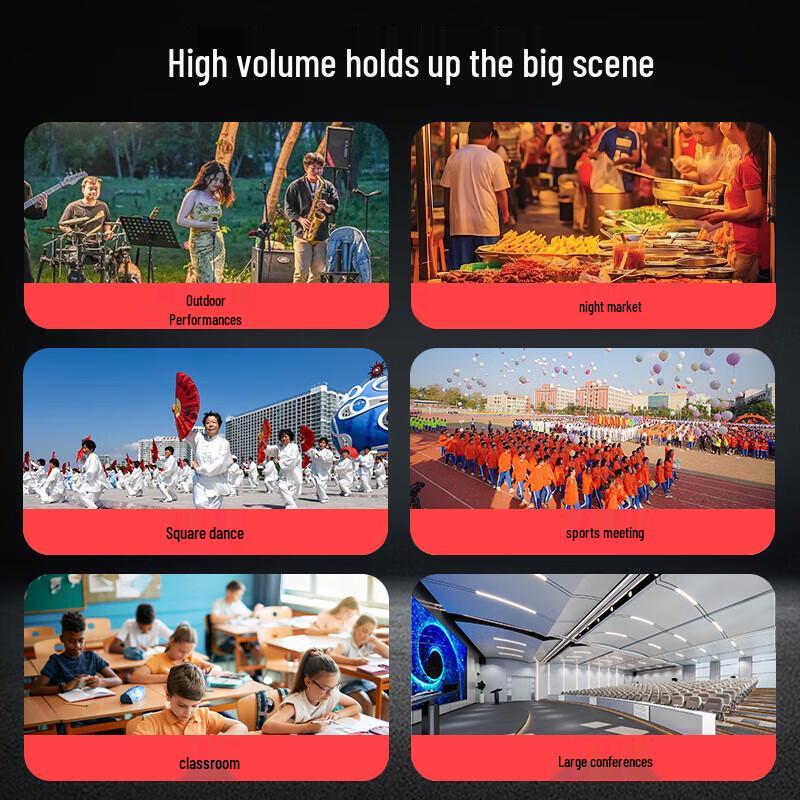 Newman N509 Portable Karaoke Trolley Speaker 12-inch