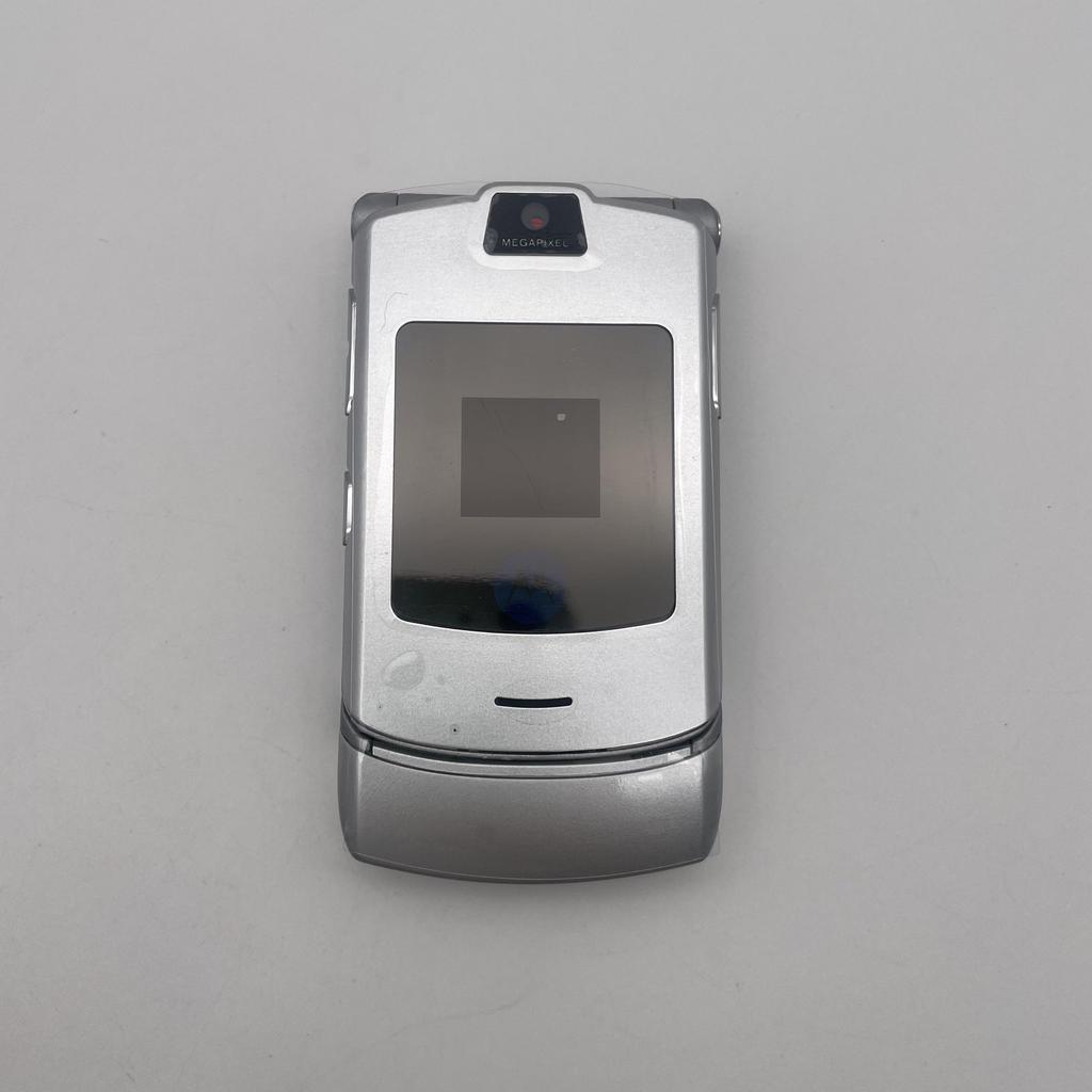 Refurbished Motorola Original Motorola Razr V3i Flip 1.3MP Mobile Phone With 1 SIM