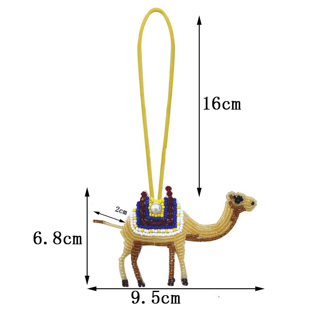 

Модный животный бисерный патч Тигр Леопард Зебра Сделай сам Термоаппликация Для сумок Одежды Аксессуары для шнурка Украшение Подвеска верблюд