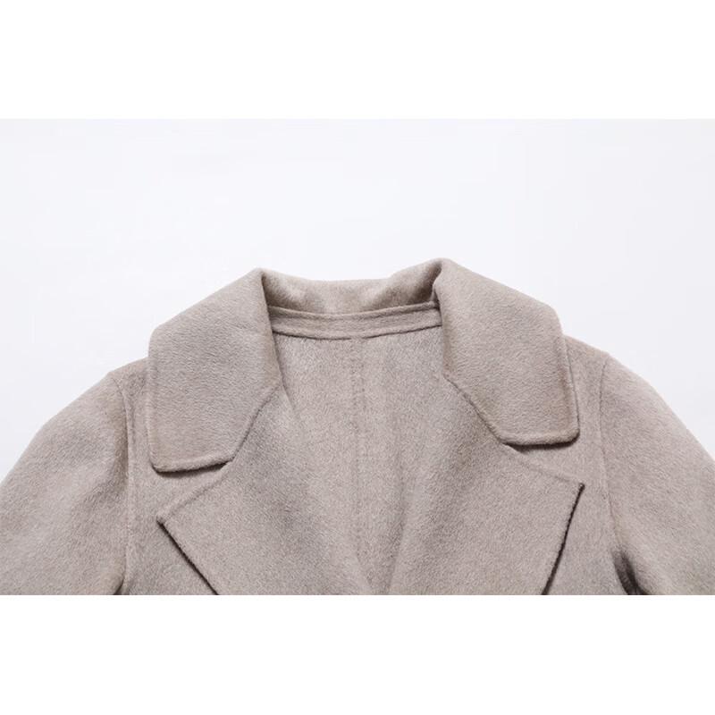G·TENNA SMRSD-C2316 Women's Long Wool Coat