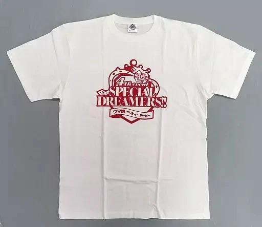 

Официальная футболка с логотипом мероприятия (4-Е СОБЫТИЕ Белый XL Ума Мусуме 77x57x53см (2022) 3XL