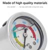 Air Pump Pressure Gauge 40MPA 6000psi Oil Filling Diving Rebreather Equippment Manometer