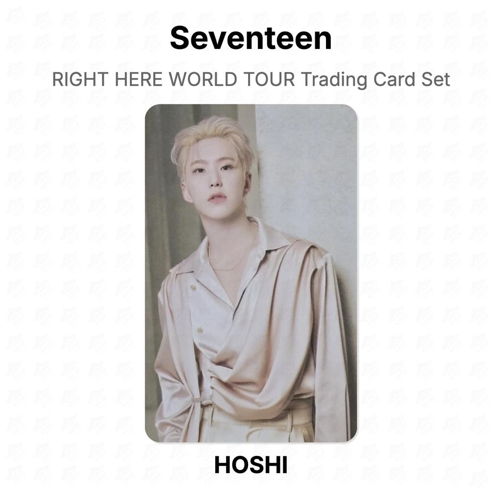Seventeen RIGHT HERE WORLD TOUR Trading Card Set Official Photocard