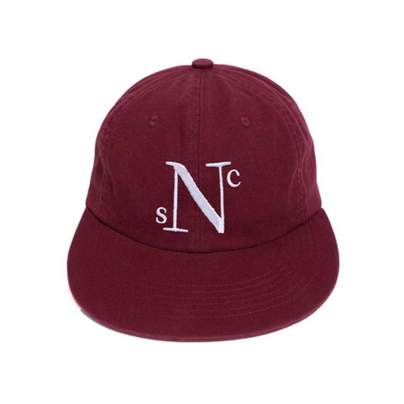 

Net Social Club N LOGO FLAT VISOR CAP (BURGUNDY) FREE
