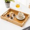 Xuanrun Minimalist Rectangular Bamboo Wood Serving Tray