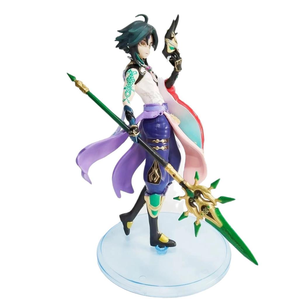 Huatou, Kaori, Gan Yu, Mei Meng, Ling Hua, Lightning General figurine, anime-style playmate set, scene model