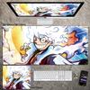 Hohe Auflösung ONE PIECE Leder-Mauspad Luffy Schreibtisch-Pad Rutschfest Wasserdichtes Mauspad Übergroß Jungen Animation E-Sport Spiel Tastatur-Pad