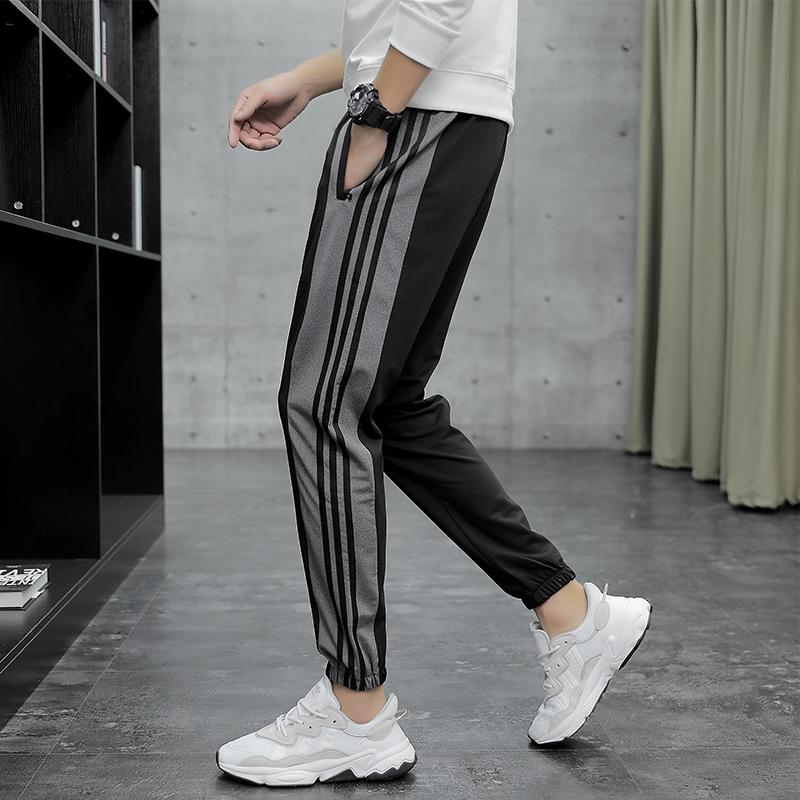 

Мужские брюки, новинка осени и зимы, мужская одежда, повседневные брюки, спортивные спортивные костюмы для бега, спортивные штаны, брюки