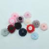 Three-Dimensional Fabric Yarn Flower Corsages: DIY Accessories for Shoes, Clothing, Brooches, and Hair Clips.