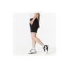 Volleyball wear, half shorts, knit material, inseam 16cm (size L), V2MBB212, women's, black, XL
