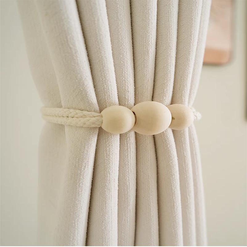 2pcs Korean Ins style curtain strap decoration new three-dimensional curtain buckle curtain binding strap