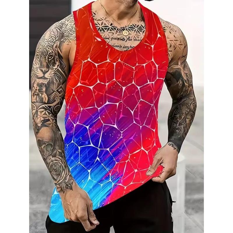 

Summer Men s Sleeveless Vests Compass Graphic 3D Printed Outdoor Street Man Clothing Sports Fitness Oversized Tank Top 6XL