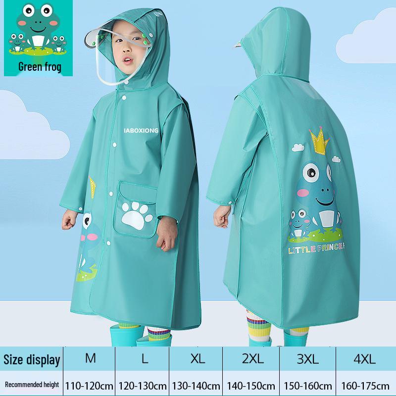 Imperméable intégral pour enfants pour l'école - Garçons et filles