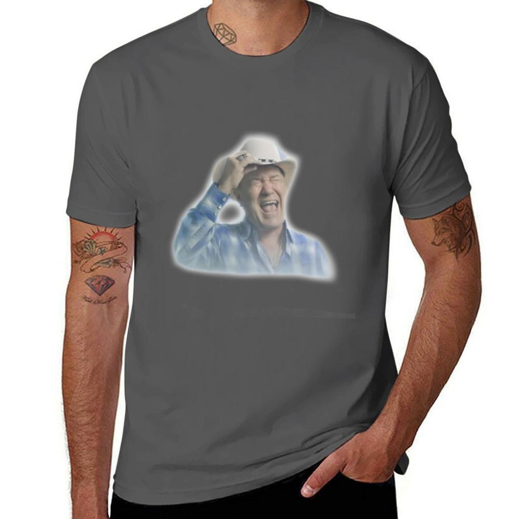 Big Enough Cowboy Tshirt Water Resistant Casual Tshirt
