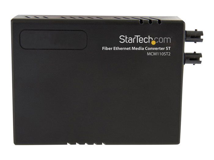 Convertisseur Fast Ethernet - STARTECH - MCM110ST2EU - 10/100 - 2 km - 2 Ports