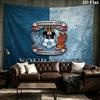 Custom Name Coventry City F.C Printed Tapestry – Wall Hanging for Bedrooms, Dorms, and Home Decor
