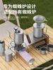 Lightweight Pure Titanium Outdoor Table: Portable, Spider Stove-Compatible, Camping & Picnic Essential