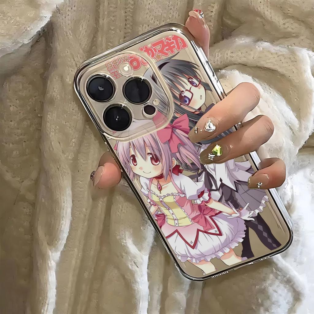 Puella Magi Madoka Magica Phone Case For iPhone 17 Air 16 e 15 14 13 12 11 Pro Max Plus Mini SE 2020 2022 Anime Funda Coque
