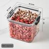 Transparent Plastic Food-Grade Storage Jar for Candy, Tea, Grains, and Cereal