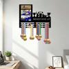 Decorative Wall Mounted Rack with Hooks for Awards Display - Model JH26171