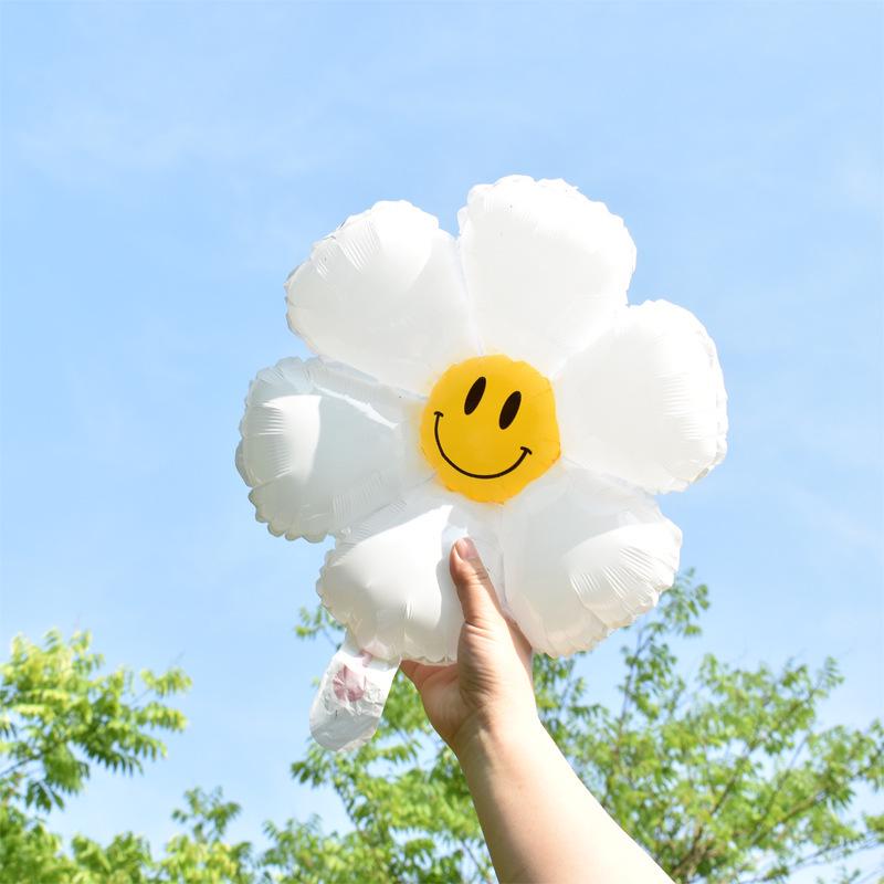 40-Inch White Aluminum Balloon Number Decoration for Children s Birthday Photos