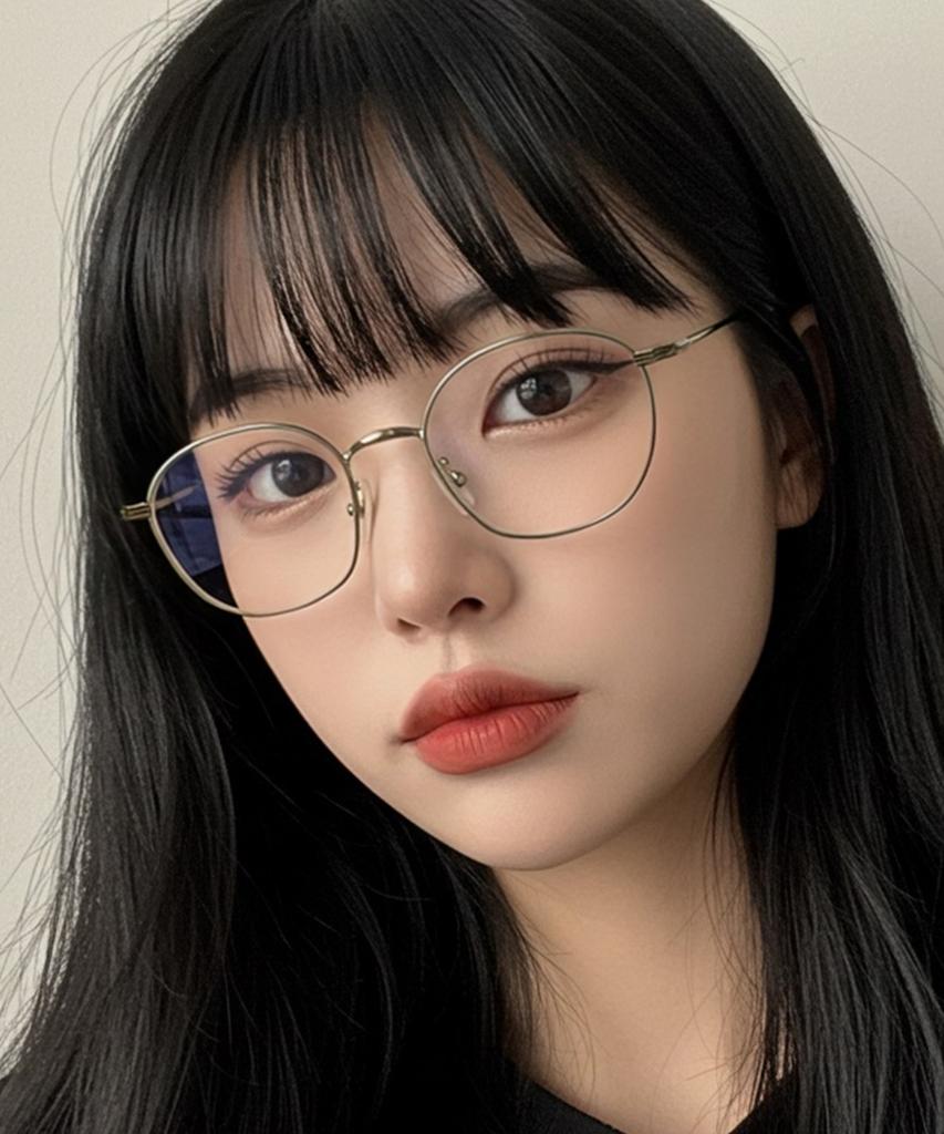 Geullaseuuseu Beta Titanium Eyeglass Frame H1522