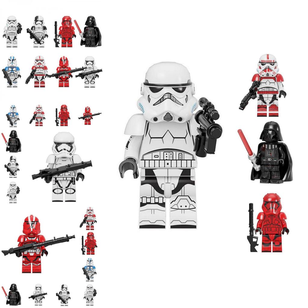 Star Wars Minifigure Building Blocks Unleash Your Imagination With These High-quality Blocks!