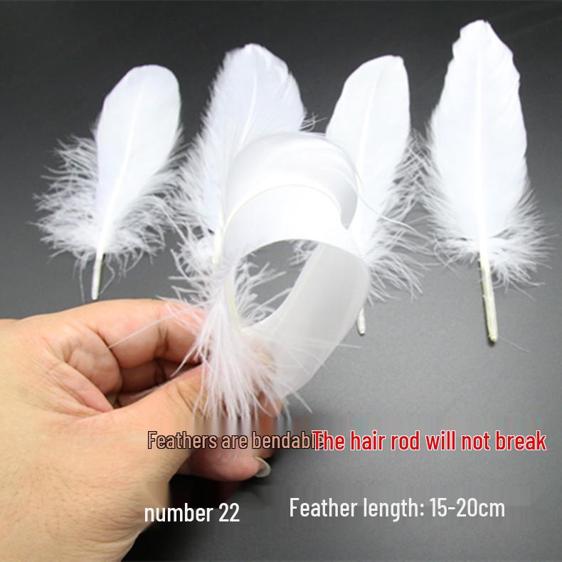 White Feathers for DIY Handmade Clothing & Jewelry Accessories