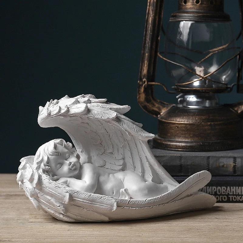 

Старинные европейские украшения из смолы, декоративная коробка для хранения ключей, витрина, скульптура, ремесла, домашнее хранилище B