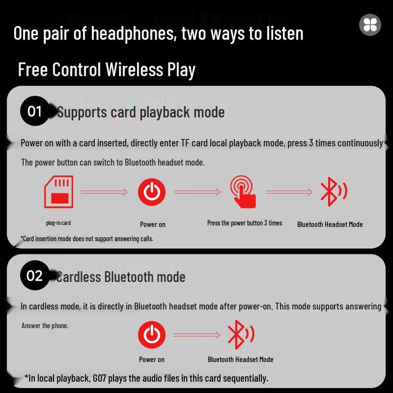 Aigo G07 Bone Conduction Sports Earphones