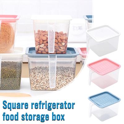 1.5L Storage Box Thickened Food Transparent  Sealed Storage Preservation