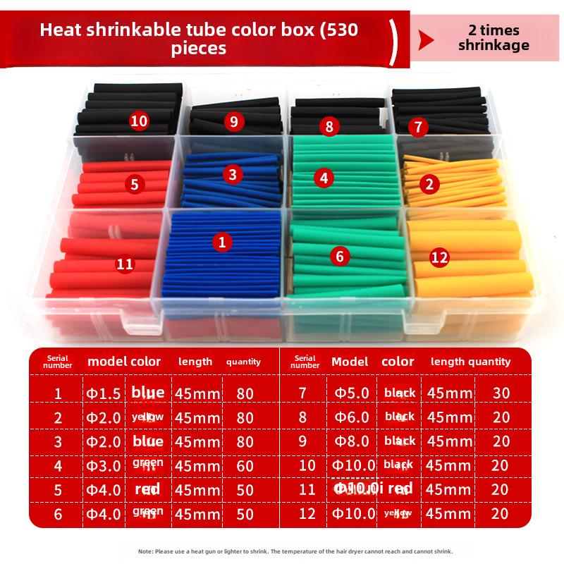 Manga Termo-retrátil Universal para Proteção e Reparo de Cabos