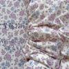Small fresh A aerobic knitted double-layer yarn bed cover 4pcs set, skin-friendly small floral maternal and infant grade single bed cover