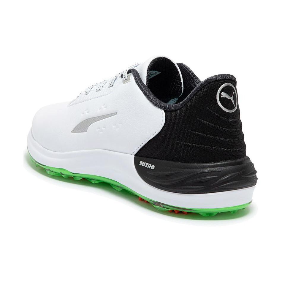 Puma Phantomcat Nitro Low Top Golf Shoes Men Sneaker White Black Green 378939-01