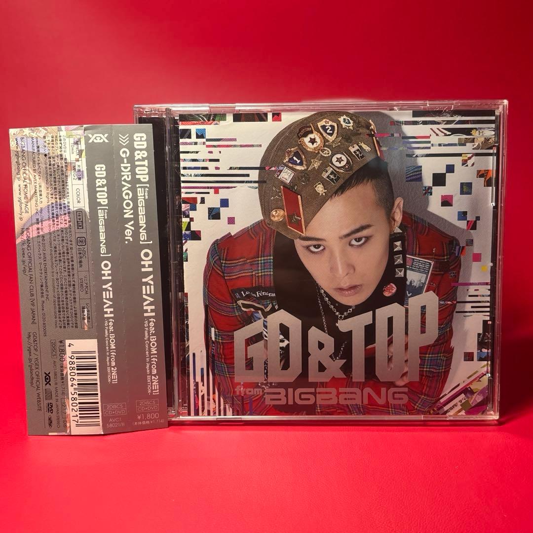 

[USED] BIGBANG GO&TOP OH YEAH CD G-DRAGN