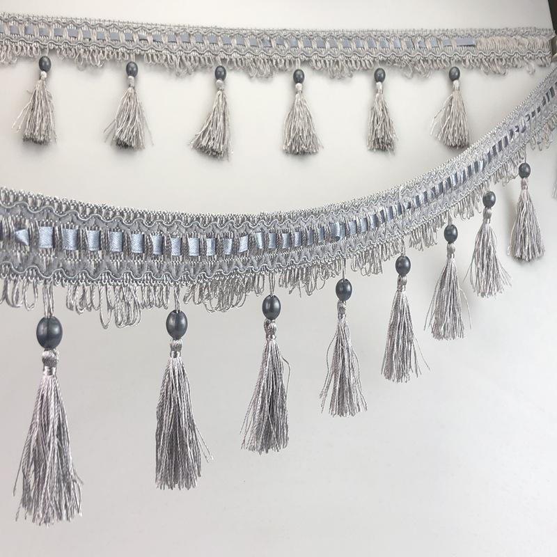 11.5 Meter Curtain Tassel Fringe Edging Lace Trim Garment Curtain Cushion Decor Sewing Accessories DIY Upholstery Crafts