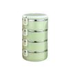 Portable Insulated Lunch Bento Box 1/2/3/4/Layer Large Capacity Stainless Steel Leakproof Food Storage Containers For Girls Kids