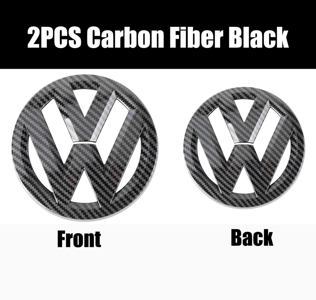Pentru VW VOLKSWAGEN Mașină Nouă Grilă Radiator Față Insignă Capac Portbagaj Spate Autocolant Pentru VW GTI Polo Golf MK6 MK7 MK8 Passat Tigua
