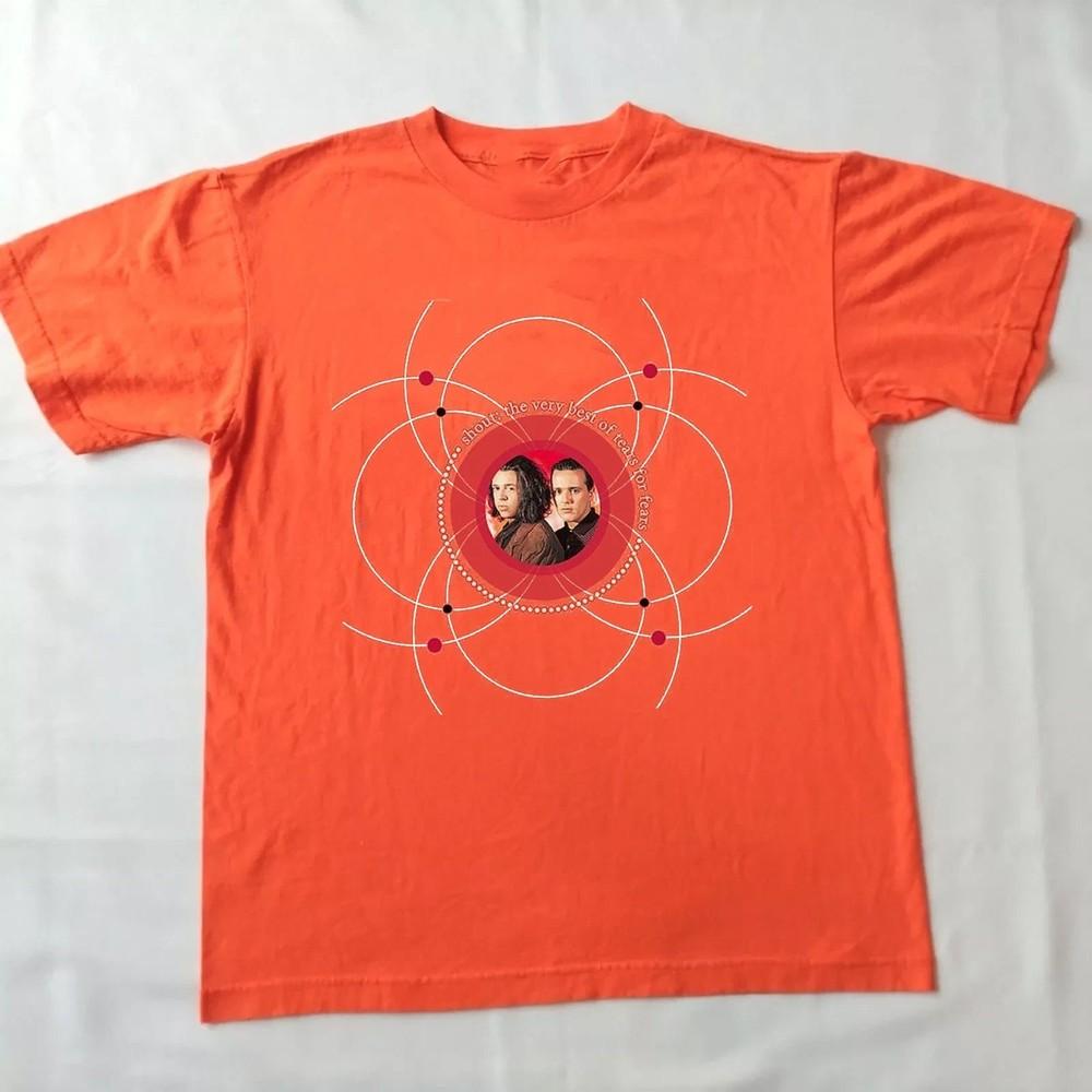 Shout The Very Best of Tears for Fears T Shirt Orange TU153 Unisex T-Shirt S