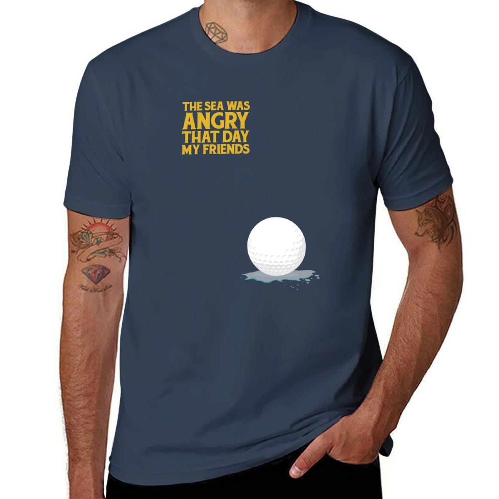 The Sea Was Angry That Day My Friends Tshirt Sports Basic Short Sleeve Tshirt S