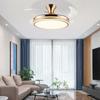 36"42"48" Electric Ceiling Fan With Light Household DC Motor Ceiling Fan Indoor LED Ceiling Fan Lamp