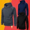 Męska bluza z kapturem, jednoczęściowa, sportowa, z suwakiem ukośnym, koreańska moda uliczna, bluza z kapturem, męskie bluzki zapewniające ciepło Yasheng