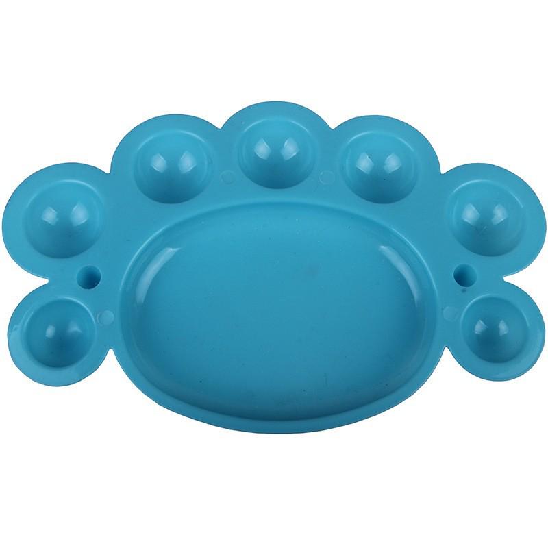 

Маленька пластикова палітра для акрилових фарб з кришкою-засувкою для студентів